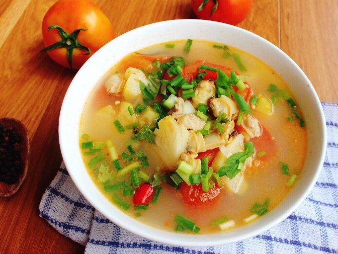 6 mon canh chua dua com de lam tai nha