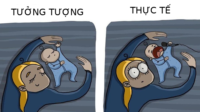 Bộ tranh hài hước nhưng chân thực về cuộc sống khi có con nhỏ