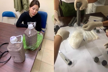 Giấu ma tuý trong can mắm tôm cũng không thoát