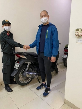 Mất cắp Honda SH từ 4 năm trước bất ngờ được nhận xe ngay trong đêm