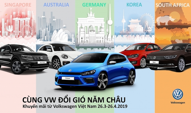 thoa thich du lich nuoc ngoai khi mua xe volkswagen
