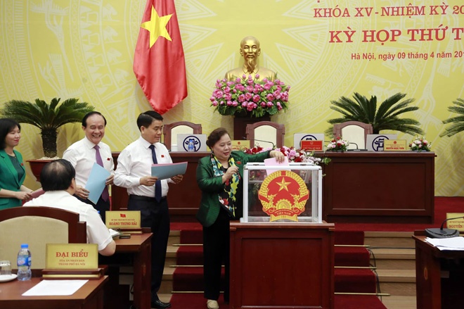 HĐND thành phố Hà Nội có nhiều lãnh đạo mới