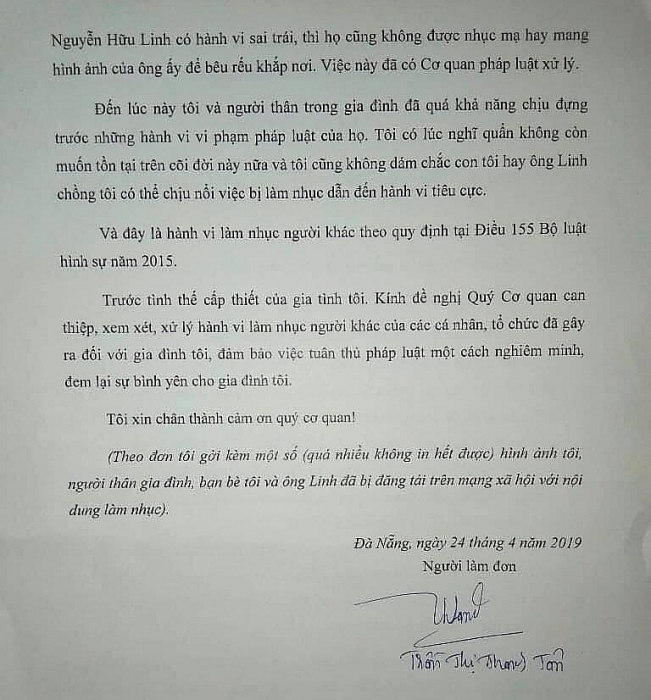 Vợ cựu Viện Phó sàm sỡ bé gái bất ngờ rút đơn tố cáo vo cuu vien pho sam so be gai bat ngo rut don to cao