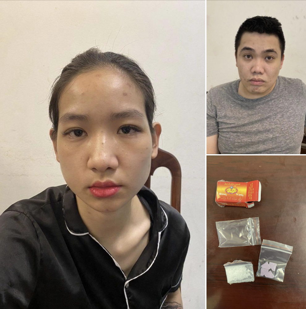 Đôi nam nữ giấu ma tuý trong gói bánh đậu xanh vẫn không thoát