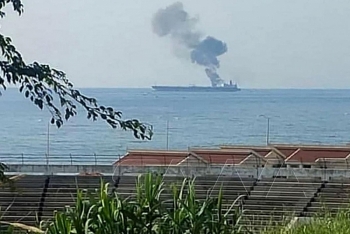 Một tàu chở dầu bị tấn công ở vùng biển ngoài khơi Syria