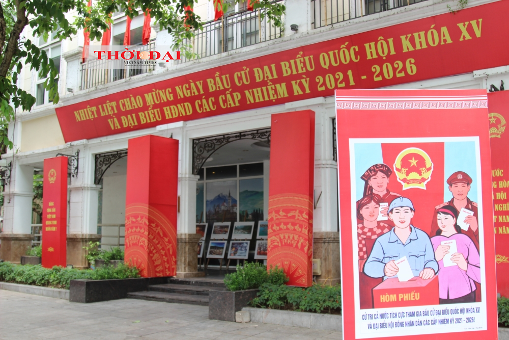 Hà Nội tràn ngập băng rôn, biểu ngữ chào mừng bầu cử đại biểu Quốc hội khóa XV và đại biểu HĐND các cấp nhiệm kỳ 2021-2026 Hà Nội tràn ngập băng rôn, biểu ngữ chào mừng bầu cử đại biểu Quốc hội khóa XV và đại biểu HĐND các cấp nhiệm kỳ 2021-2026