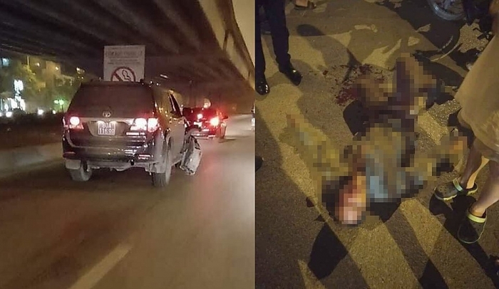 nguoi dieu khien xe bien xanh gay tai nan tai nguyen xien la thuong sy cong an