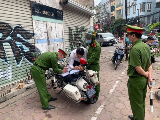 ha no i ho n 14500 tru o ng ho p vi pha m trong tua n dau ra quan to ng kie m soa t phu o ng tie n giao thong