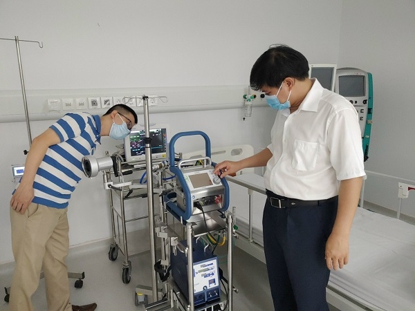 Bệnh viện Dã chiến Hà Nam sẵn sàng đón bệnh nhân sau 24 giờ lắp đặt