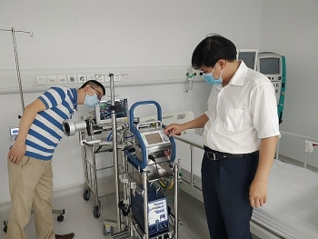 Bệnh viện Dã chiến Hà Nam sẵn sàng đón bệnh nhân sau 24 giờ lắp đặt