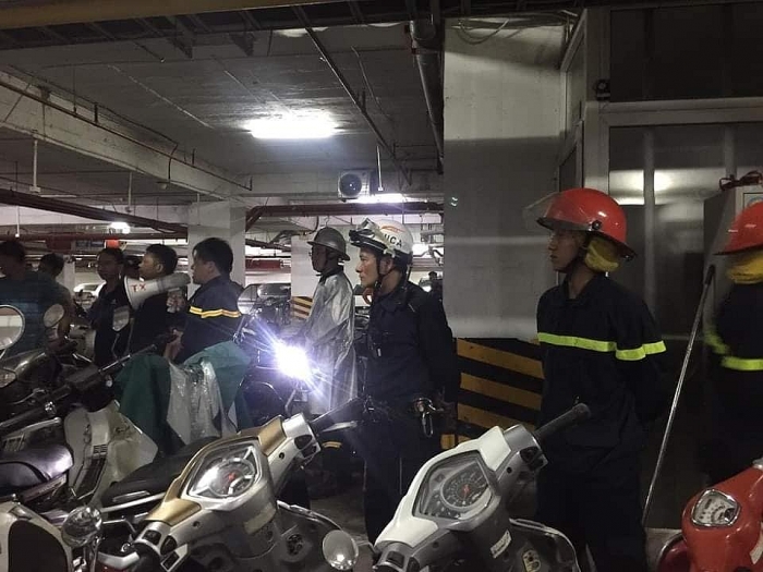 Cháy tầng hầm chung cư Hapulico: Người dân bức xúc vì không có báo cháy chay tang ham chung cu cao cap hapulico nguoi dan buc xuc vi khong co bao chay