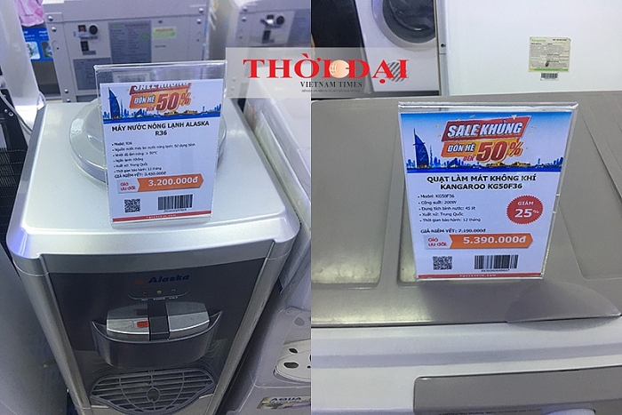 Hàng Trung Quốc nghi "đội lốt" hàng Việt: Không chỉ ASANZO? hang trung quoc nghi doi lot hang viet khong chi asanzo