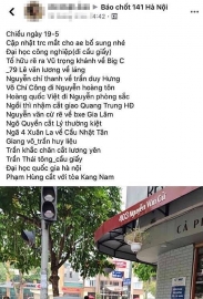Xử phạt đối tượng thường xuyên báo vị trí chốt 141 trên mạng xã hội