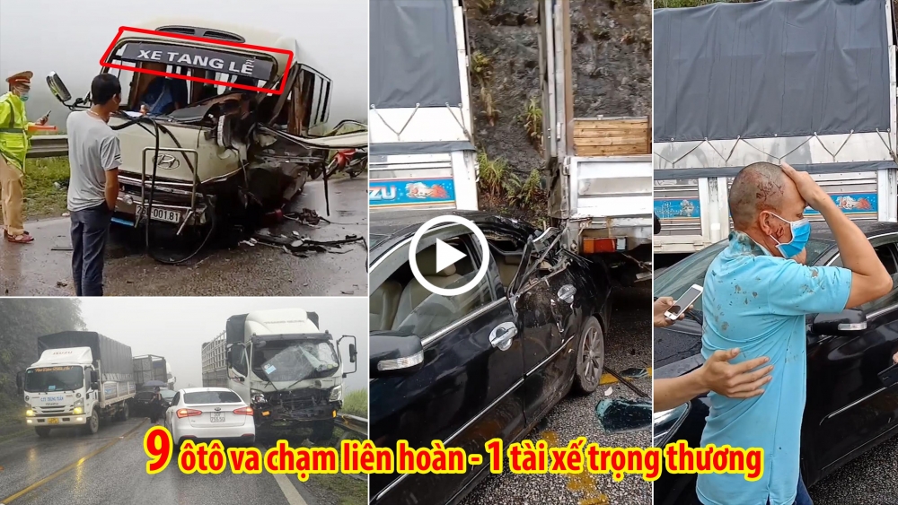 Hiện trường vụ tai nạn 