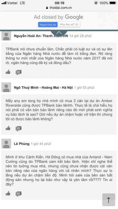 tu vu eco green vo tran ngan hang tpbank bao lanh cho nhung du an nao