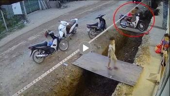 qua cau thieu dut khoat nam thanh nien bi nga xuong muong