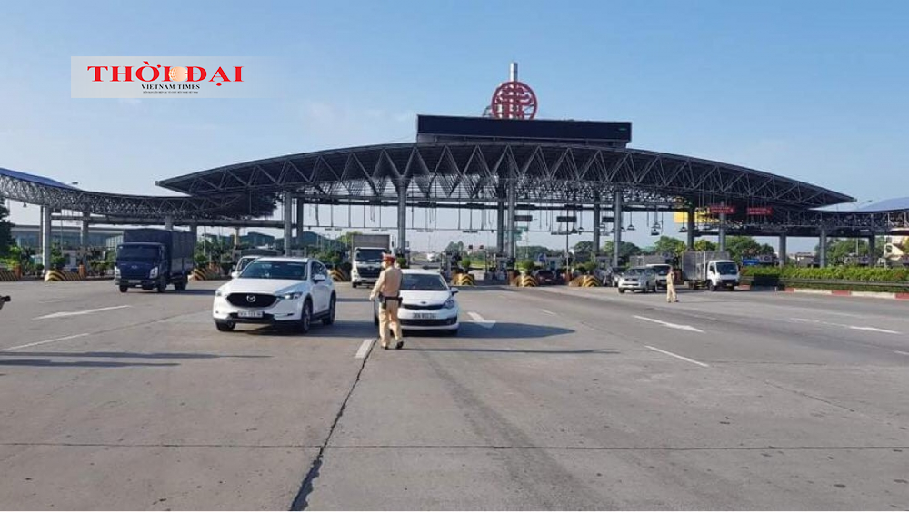 Sáng đầu tiên tại chốt kiểm soát phòng chống dịch tại cửa ngõ Thủ đô
