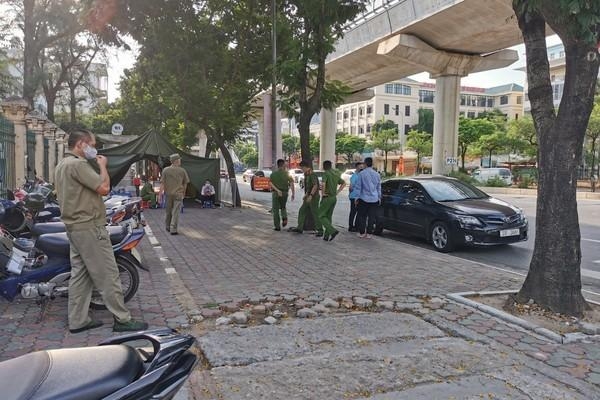 Hiện trường vụ Shipper 'thông chốt' kiểm dịch tông chiến sĩ công an