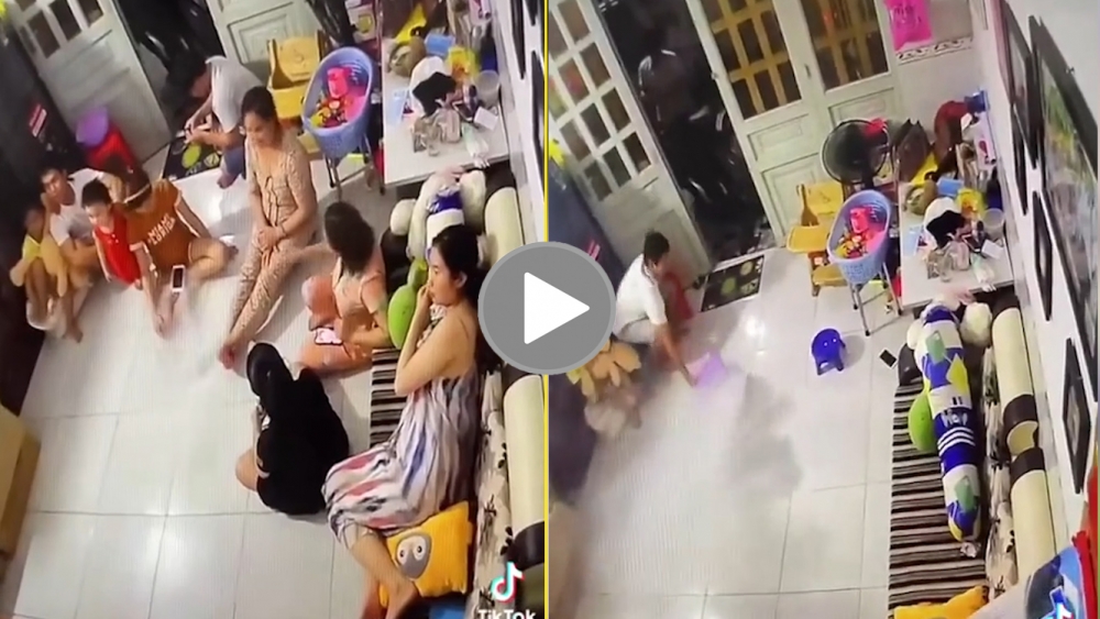 Cả nhà tá hỏa bỏ chạy khi chiếc điện thoại tự dưng bốc khói Cả nhà tá hỏa bỏ chạy khi chiếc điện thoại tự dưng bốc khói