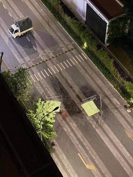 Danh tính 2 người rơi từ tầng cao khu chung cư trên đường Kim Mã, Hà Nội