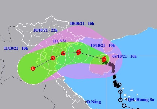 CẬP NHẬT: TIN BÃO KHẨN CẤP và các chỉ đạo ứng phó