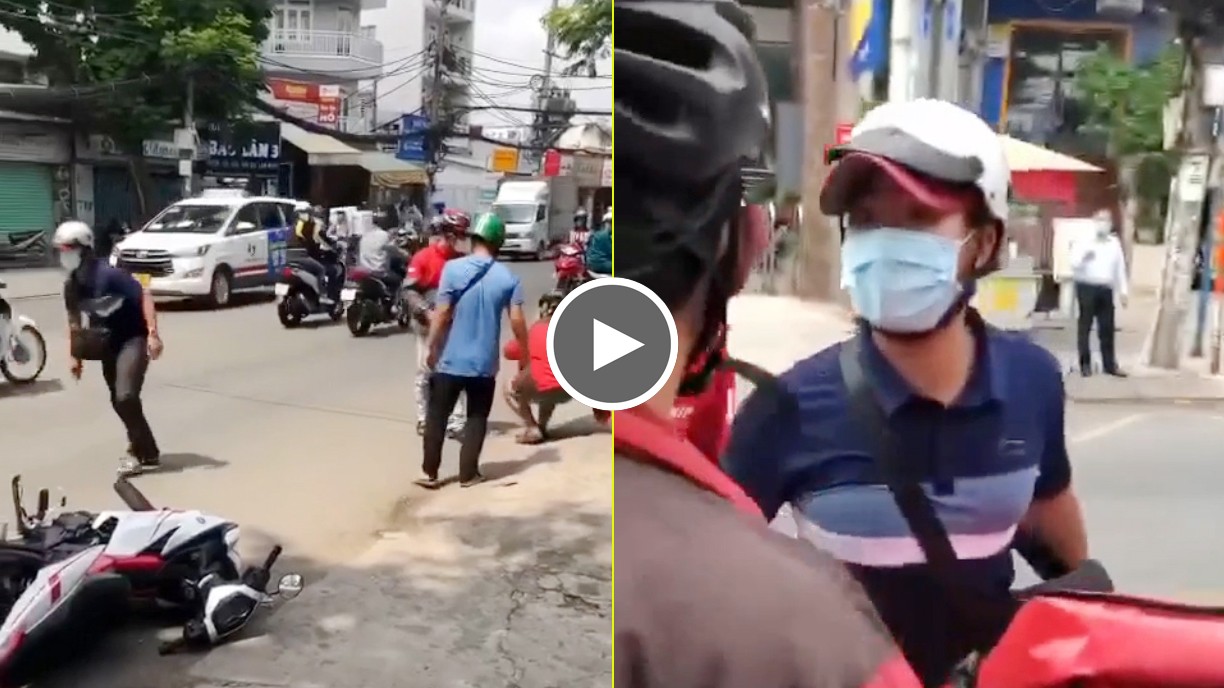 Nhức mắt với màn bắt nạt nam shiper của nhóm côn đồ “hung hãn” Nhức mắt với màn bắt nạt nam shiper của nhóm côn đồ “hung hãn”