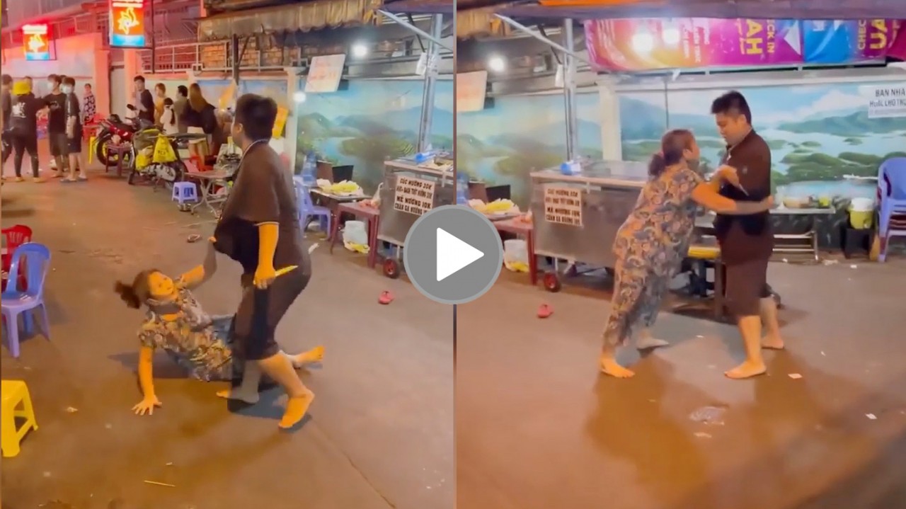 Con trai cầm dao đòi lao vào hỗn chiến bất chấp sự can ngăn của người mẹ già Con trai cầm dao đòi lao vào hỗn chiến bất chấp sự can ngăn của người mẹ già