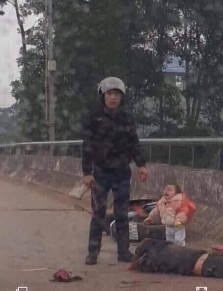 thai nguyen truy tim doi tuong chem nguoi phu nu nguy kich tren cau cung