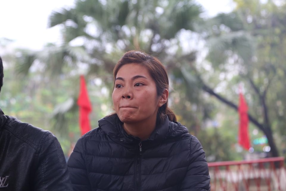 hoan phien toa vu container dam innova di lui tren cao toc thai nguyen