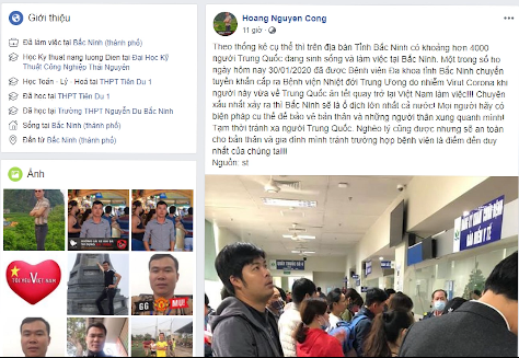 bac ninh xu phat hot girl ban hang online 125 trieu dong vi tung tin nguoi nhiem virus corona