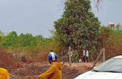 kinh hoang phat hien bo xuong nguoi trong bui ram