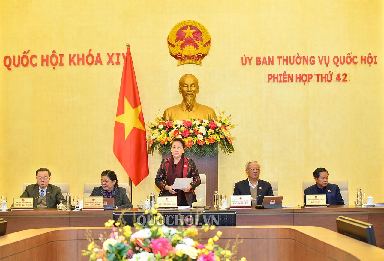 be mac phien hop thu 42 cua uy ban thuong vu quoc hoi