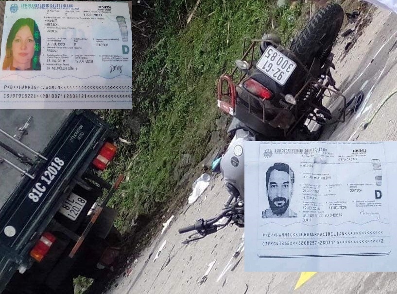 xe may tong xe tai 2 vo chong du khach duc tu vong