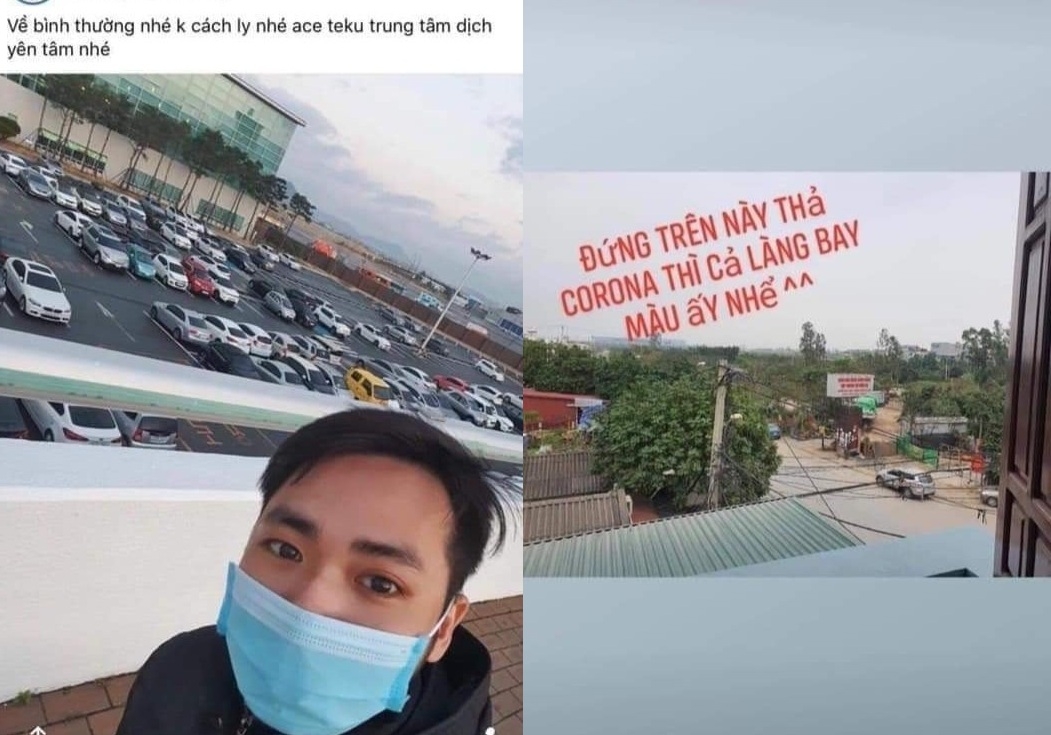 cach ly nam thanh nien tro ve tu deagu doa tha corona thi ca lang bay mau