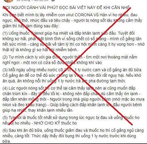 phat 125 trieu dong vi dang tin cach chua tri virus corona sai su that