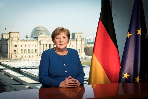 thu tuong duc angela merkel am tinh voi covid 19