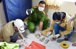 nghi an no sung cuop ngan hang techcombank tai ha noi