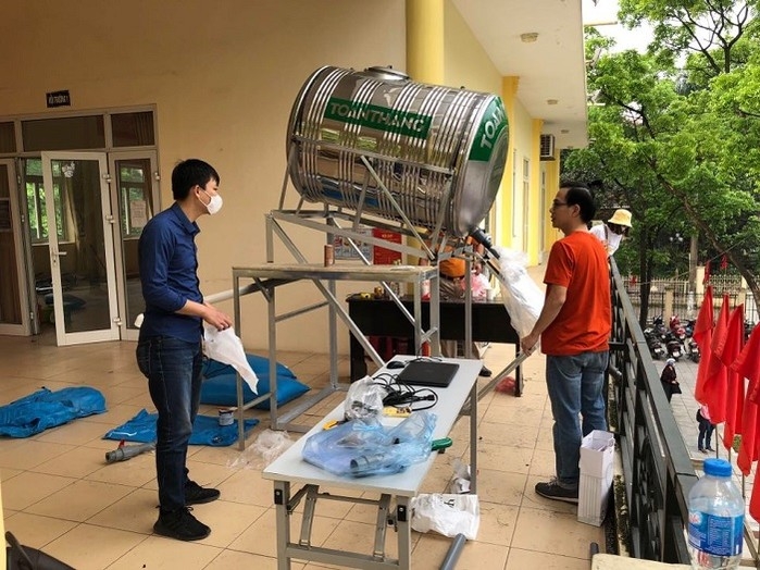 cay atm gao dau tien o ha noi chinh thuc hoat dong moi lan nhan len den 3 kg