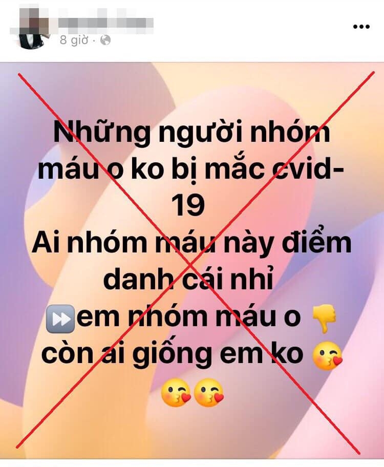 phat 10 trieu dong nguoi phu nu tung tin nhom mau o khong bi mac covid 19