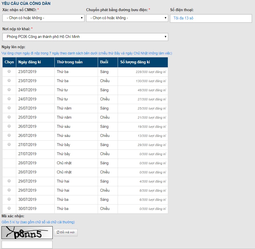huong dan cac buoc lam the can cuoc cong dan online chi mat vai phut ngay tai nha