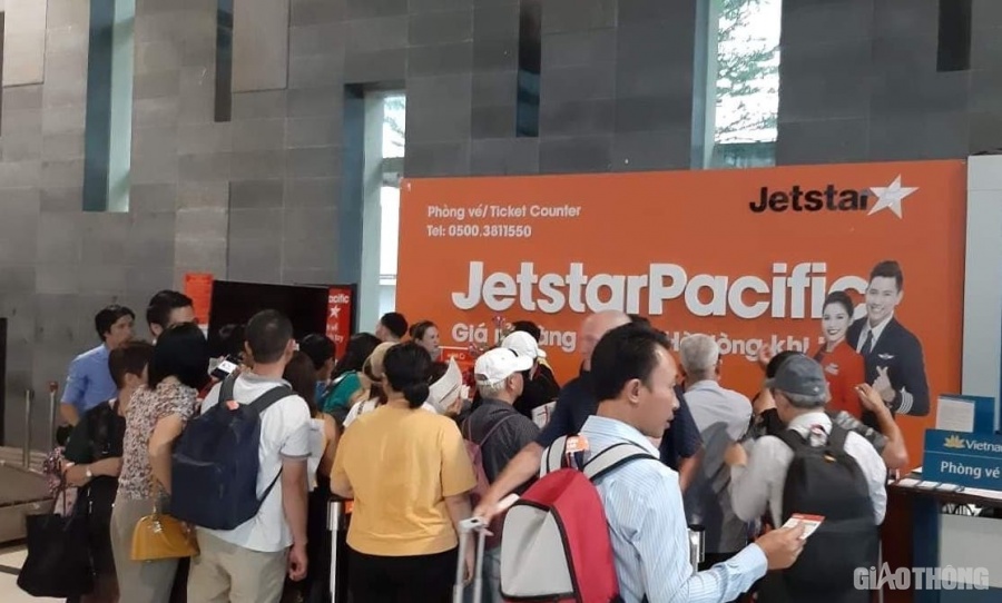 hang tram hanh khach jetstar pacific bi delay hon 10 tieng hang boi thuong 200000 dong
