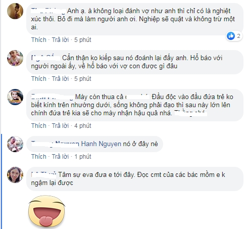 cu dan mang phan no tan cong facebook nguoi chong trong clip danh vo da man