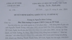 Không khởi tố vụ bố dựng chuyện con gái bị xâm hại tình dục