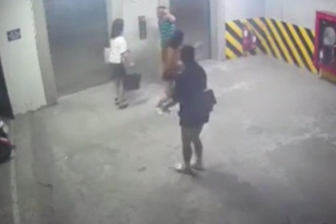 cong an vao cuoc vu nguoi dan ong sam so hanh hung phu nu o chung cu mipec