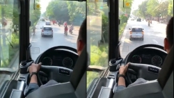 Truy tìm tài xế xe Kia Morning không nhường đường xe cứu hỏa