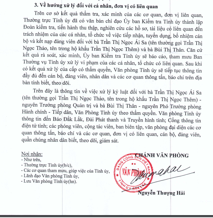 lam ro trach nhiem nguoi bo nhiem ba tran thi ngoc ai sa