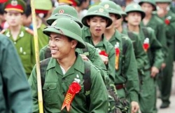 dong anh hon 200 tan binh len duong thuc hien nghia vu quan su
