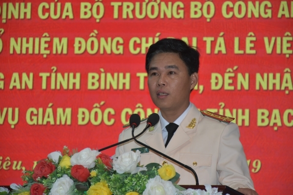 pho giam doc cong an tinh binh thuan giu chuc giam doc cong an tinh bac lieu