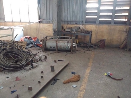 no binh oxy hoa long tai cong ty lilama danh tinh 5 nan nhan thuong vong