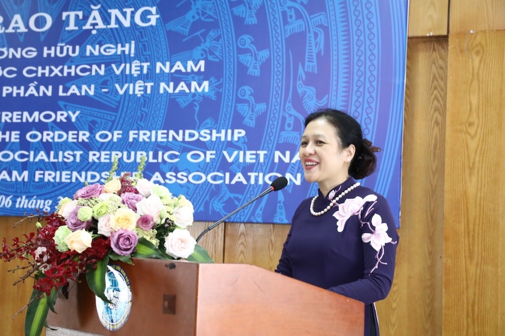 hoi huu nghi phan lan viet nam gan 50 nam dong gop tich cuc cho quan he huu nghi hai nuoc